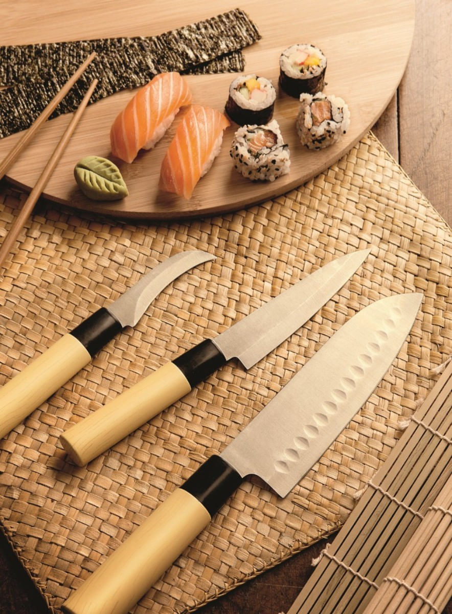 Faca do Chef Brinox Samurai 8 1/4